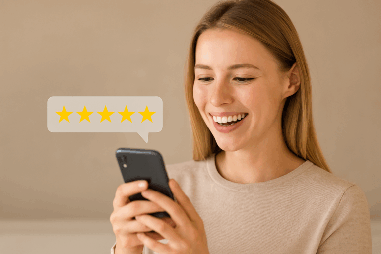 satisfied customer reviews examples